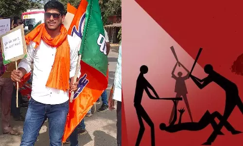 two arrested including bjp worker in killing of muslim youths chhattisgarh alleges cow smuggling