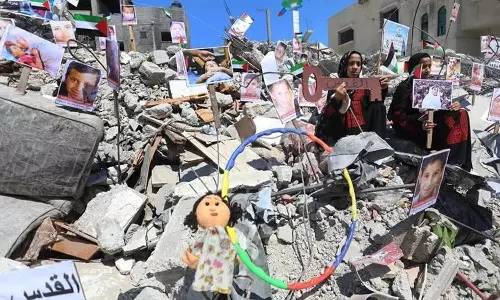 Bodies of thousands of missing children under the rubble in Gaza: UNICEF deputy executive director Ted Chaiban, Israel attack on Gaza