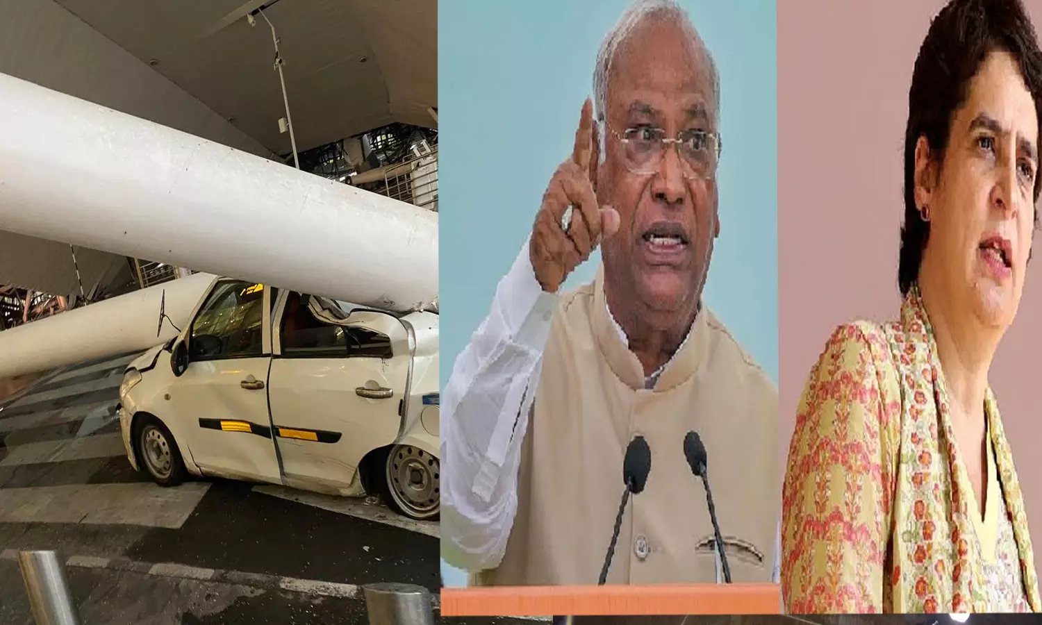 The collapse was attributed to corruption and carelessness; Congress criticizes Modi government over airport accident,bjp,congress,latest news,തകർച്ചയ്ക്ക് കാരണം അഴിമതിയും അശ്രദ്ധയും; വിമാനത്താവള അപകടത്തിൽ മോദി സർക്കാരിന് കോൺഗ്രസിന്റെ രൂക്ഷവിമർശനം