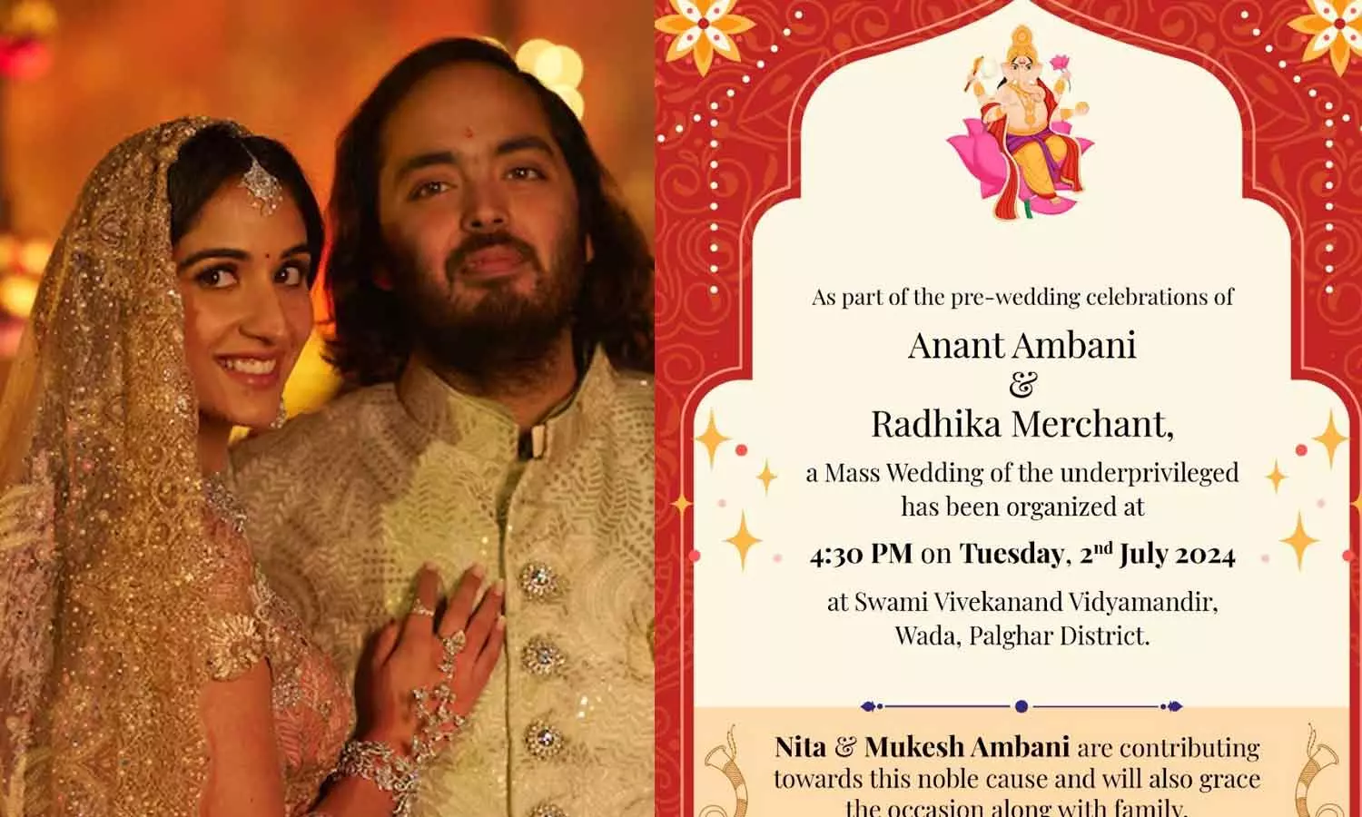 Nita and Mukesh Ambani