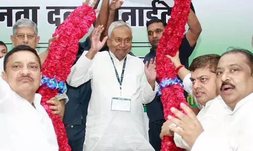 Nitish Kumar repeats special status demand for Bihar at key JDU meet Nitish Kumar repeats special status demand for Bihar at key JDU meet