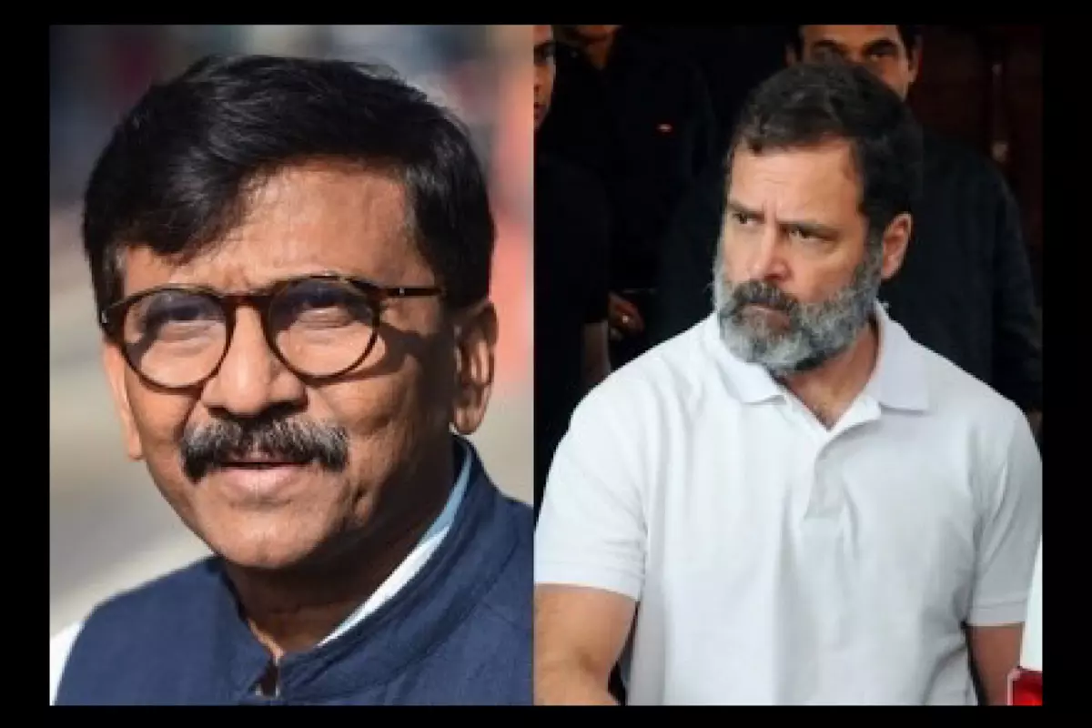 Sanjay Raut- Rahul Gandhi