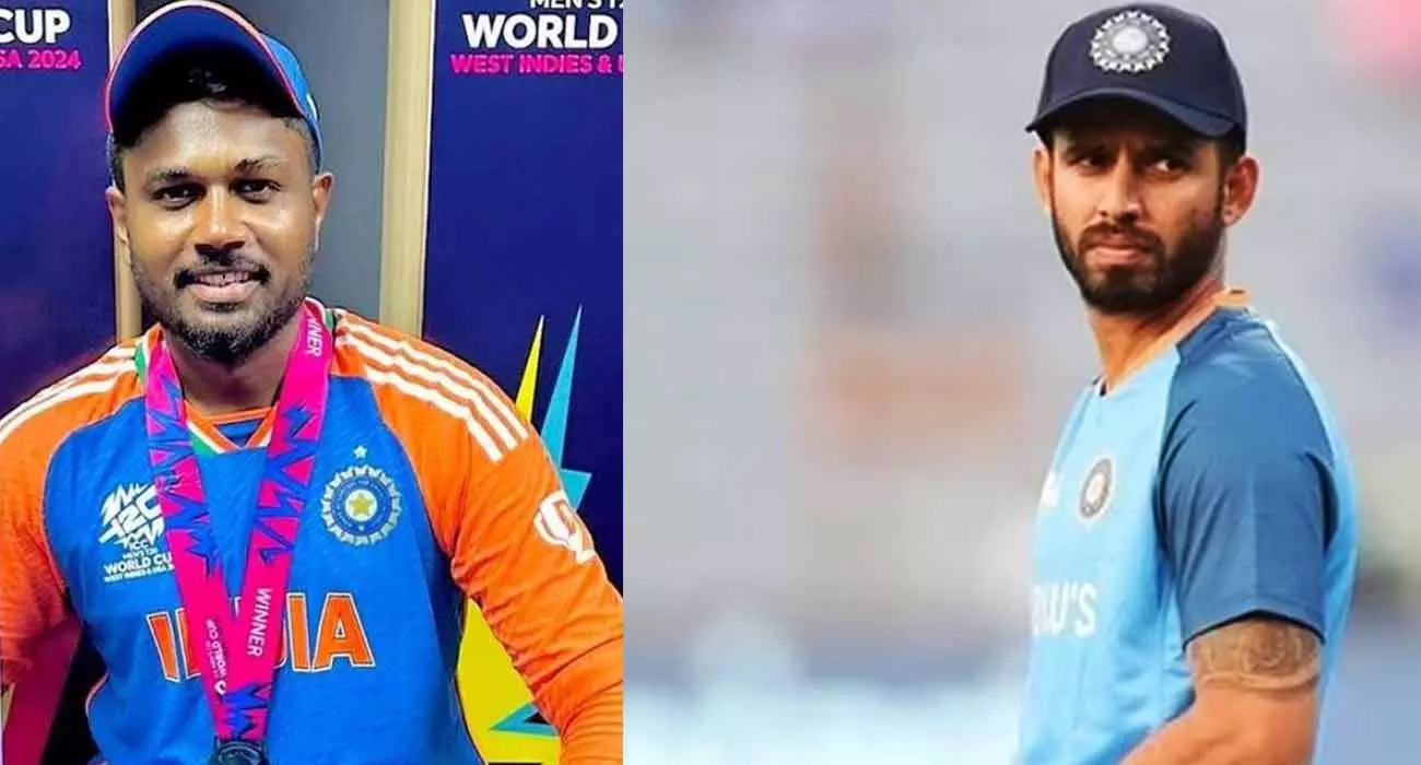 സഞ്ജു കളിക്കാൻ ഇനിയും വൈകും,സിംബാബ്വെ പര്യടനത്തിലെ ആദ്യ രണ്ട് മാച്ചിലുമില്ല; കാരണമിതാണ് സഞ്ജു കളിക്കാൻ ഇനിയും വൈകും,സിംബാബ്വെ പര്യടനത്തിലെ ആദ്യ രണ്ട് മാച്ചിലുമില്ല; കാരണമിതാണ്