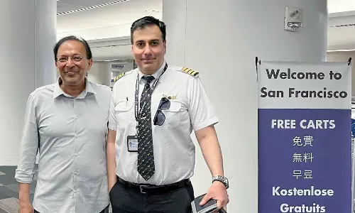 Passenger fell ill on the plane, Malayali doctor got a new life after smart check-up