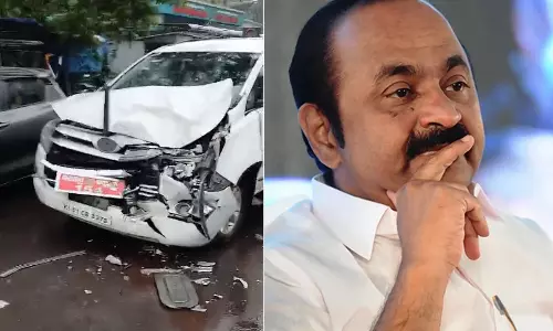VD Satheesan,accident,latest malayalam news,വി.ഡി സതീശന്,കാറപകടം, VD Satheesan,accident,latest malayalam news,വി.ഡി സതീശന്,കാറപകടം,