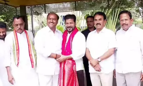 Gadwal BRS MLA joins Congress in Telangana