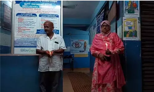 കെ.എസ്.ഇ.ബി ഓഫീസ് ആക്രമണം: പ്രതികളുടെ വീട്ടിലെ വൈദ്യുതി വിച്ഛേദിച്ചതിനെതിരെ പ്രതിഷേധം