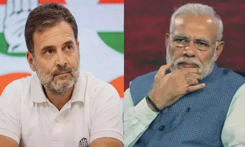 Modi and Rahul gandhi Modi and Rahul gandhi