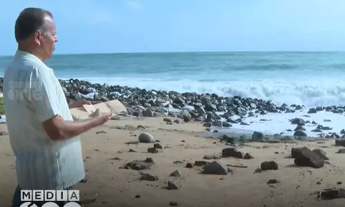 The life of people of Chavakkad being stolen by the sea