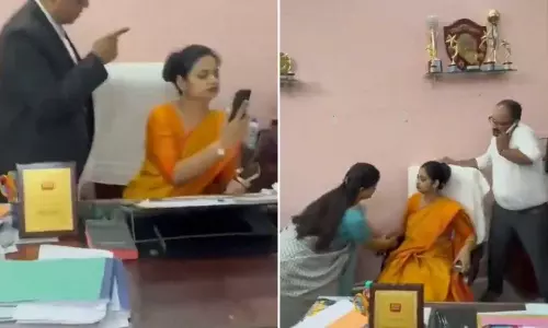 School principal forcibly removed over paper leak allegations in UPs Prayagraj