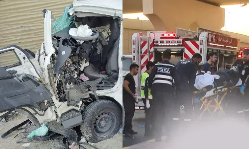 കുവൈത്തിലെ സെവൻത് റിംഗ് റോഡിൽ വാഹനാപകടം; ആറ് ഇന്ത്യക്കാര്‍ മരണപ്പെട്ടു