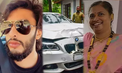 ബിഎംഡബ്ല്യു ഇടിച്ച് സ്ത്രീ കൊല്ലപ്പെട്ട സംഭവം: ശിവസേനനേതാവിന്റെ മകൻ അറസ്റ്റിൽ