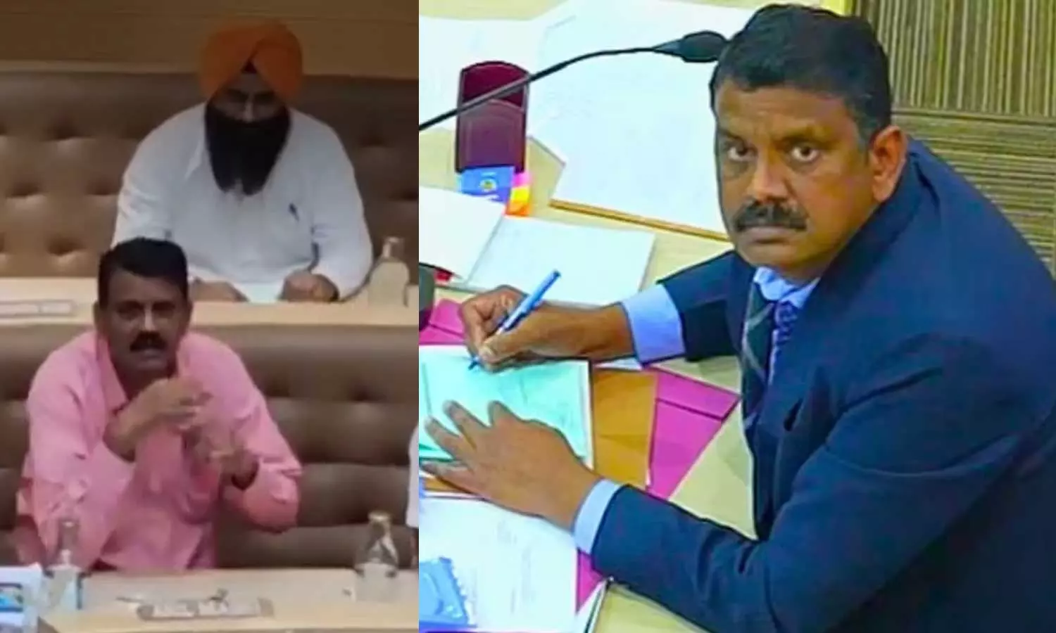 Controversial BJP leader Anil Masih returns to the Chandigarh municipal corporation after five months, sparks furore