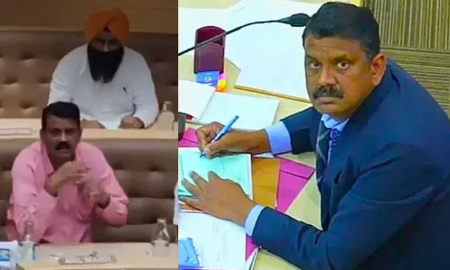 Controversial BJP leader Anil Masih returns to the Chandigarh municipal corporation after five months, sparks furore