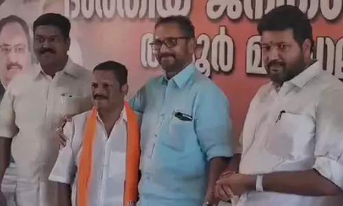 Former CPM leader joined BJP in Pathanamthitta