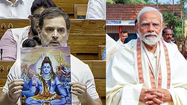 രാഹുലിന്റെ ശിവനും മോദിയുടെ വടക്കുംനാഥനും