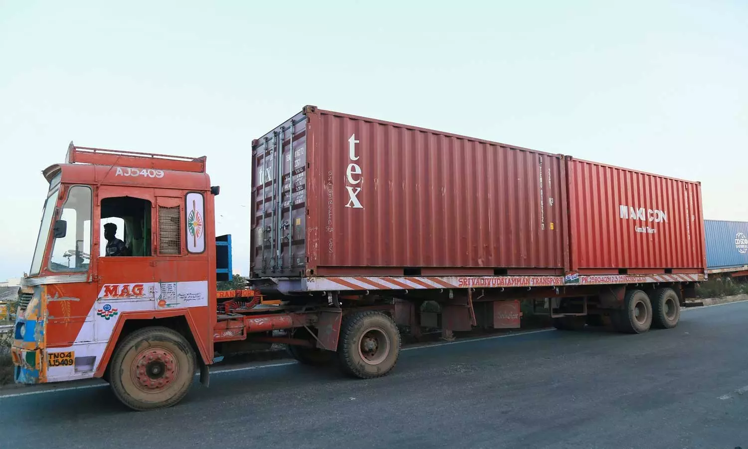 container lorry container lorry