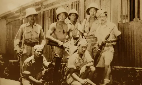 രണ്ടാം ലോകമഹായുദ്ധത്തില്‍ കാനഡയ്ക്ക് വേണ്ടി പൊരുതിയ ചൈനീസ് വംശജര്‍