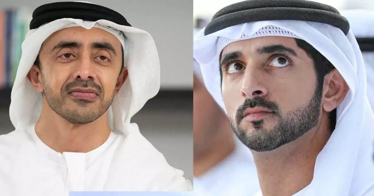Sheikh Hamdan and Sheikh Abdullah became UAE Deputy Prime Ministers