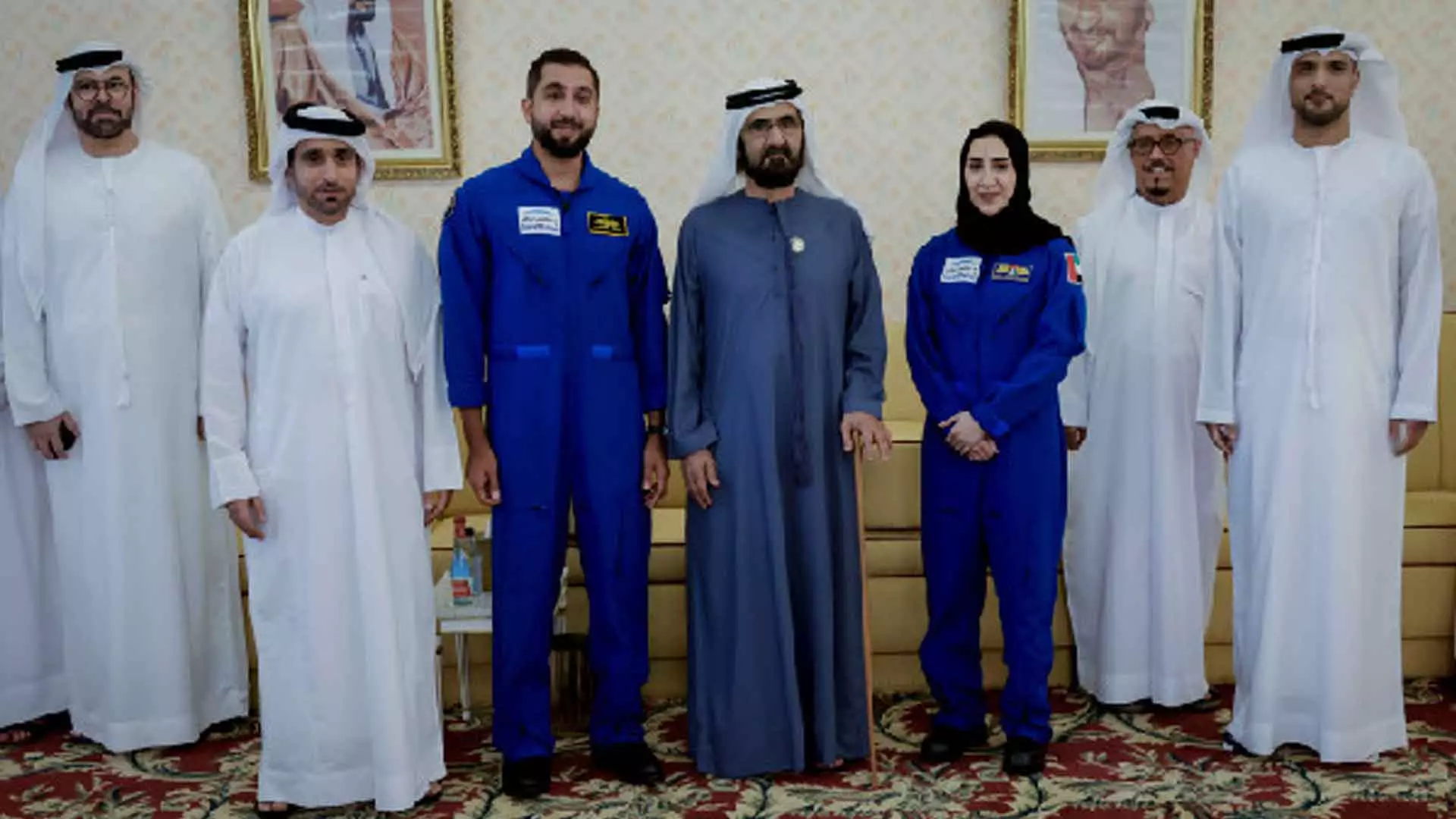 MBZ-SAT satellite launch; The ruler of Dubai assessed the preparations MBZ-SAT satellite launch; The ruler of Dubai assessed the preparations
