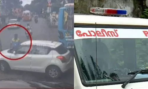 policeman on remand who tried to kill a petrol pump employee in Kannur