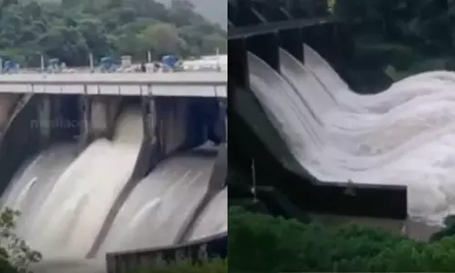 Kallarkutty, Peringalkuth dams shutters open Due to Heavy rain and Night travel ban in Idukki