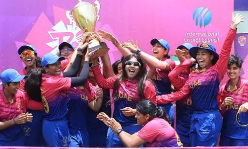 ICC Award for UAE Womens Cricket Team