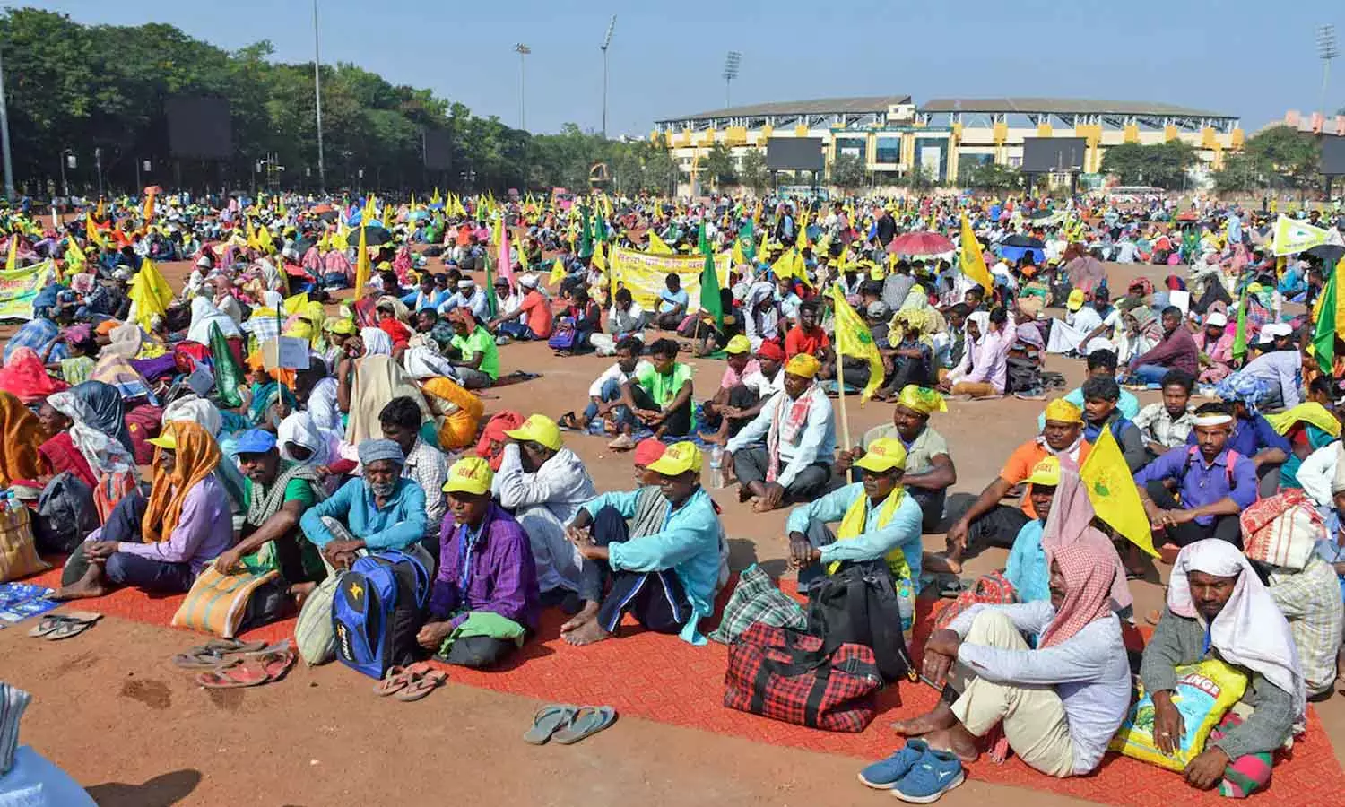 Tribal community with new state demand