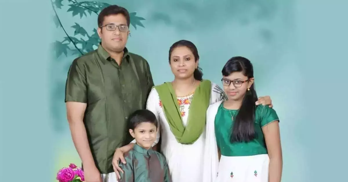 Kuwait fire: The body of a family of four will be brought Kerala today