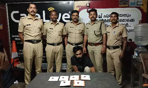 Ayurveda doctor arrested with drugs