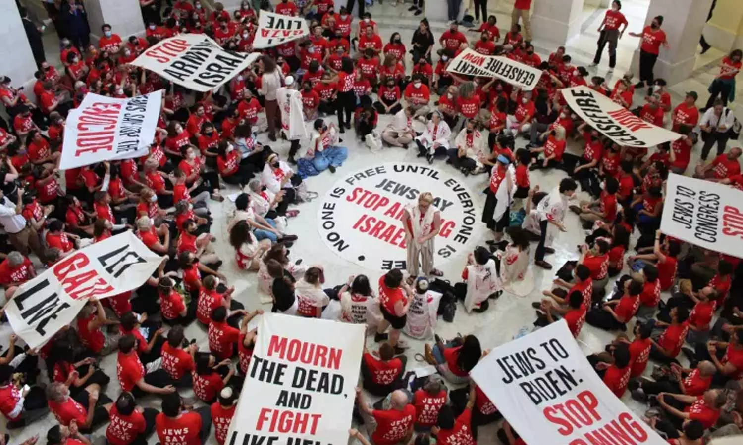 jews protest