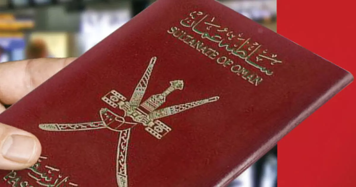 Omani passport has gained further strength by ranking 58th in the Henley Passport Index