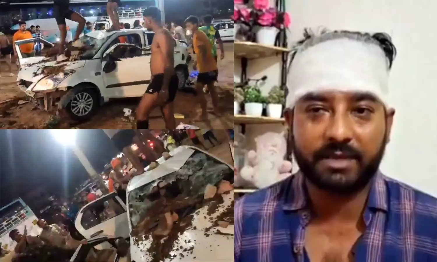 Kanwariyas assaulted car driver and damaged vehicle in UP