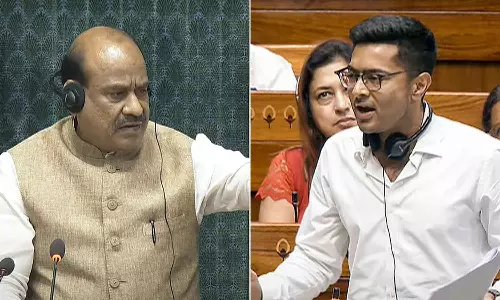 നെഹ്‌റുവിനെക്കുറിച്ച് പറയാം, നോട്ട്‌ നിരോധനത്തെക്കുറിച്ച് മിണ്ടാൻ പാടില്ലേ?: സ്പീക്കറോട് അഭിഷേക് ബാനർജി