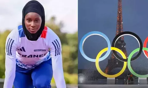 ഒളിംപിക്‌സ് ഉദ്ഘാടന ചടങ്ങിൽ ഹിജാബ് വിലക്ക്; ഫ്രഞ്ച് അത്‌ലറ്റിന് തൊപ്പിയണിഞ്ഞ് പങ്കെടുക്കാൻ അനുമതി