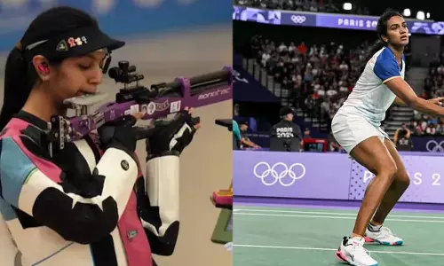 PV Sindhu wins in Paris; Ramita Jindal in the final in shooting
