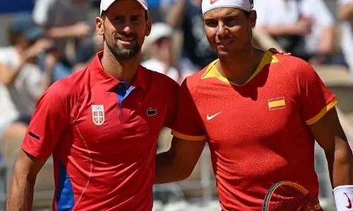 ഒളിമ്പിക്​സ്​ ടെന്നീസ്​: നദാലിനെ വീഴ്​ത്തി ദോക്യോവിച്​​ മുന്നോട്ട്​