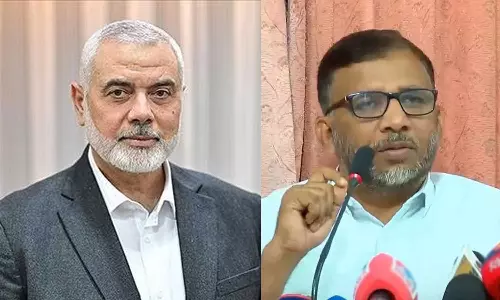 ഇസ്മാഇൽ ഹനീയയുടെ രക്ത സാക്ഷ്യം വിമോചനപ്പോരാട്ടങ്ങൾക്കാവേശം നൽകും - ജമാഅത്തെ ഇസ്ലാമി ഇസ്മാഇൽ ഹനീയയുടെ രക്ത സാക്ഷ്യം വിമോചനപ്പോരാട്ടങ്ങൾക്കാവേശം നൽകും - ജമാഅത്തെ ഇസ്ലാമി