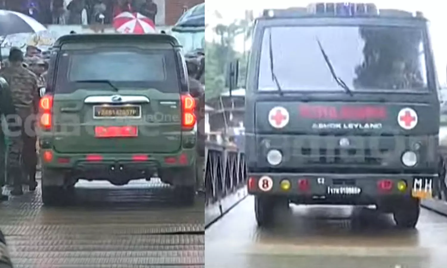 ബെയ്ലി പാലം തുറന്നു; വാഹനങ്ങൾ കടത്തിവിട്ടു ബെയ്ലി പാലം തുറന്നു; വാഹനങ്ങൾ കടത്തിവിട്ടു