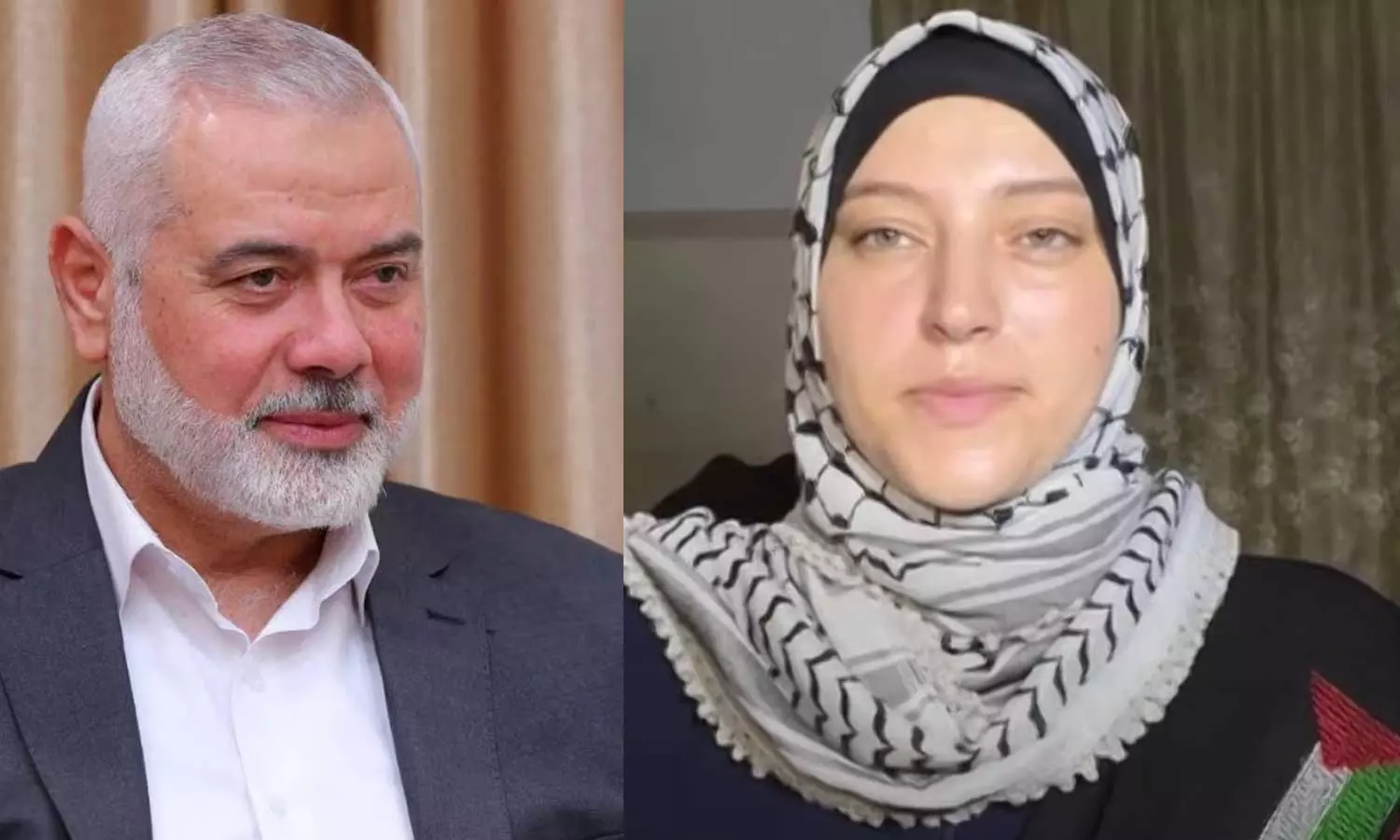 We can accepting this martyrdom with a smile-Ismail Haniyehs daughter-in-law Inas Haniyeh, Ismail Haniyeh assassination