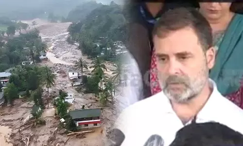 Congress will build more than 100 houses for mundakai landslide victims says Rahul Gandhi Congress will build more than 100 houses for mundakai landslide victims says Rahul Gandhi