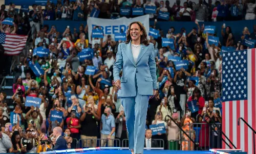 Kamala Harris Officially Secures Democratic Nomination For US Presidential Election Kamala Harris Officially Secures Democratic Nomination For US Presidential Election