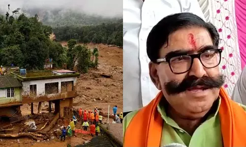 BJP leaders says cow slaughter is the reason of Wayanad tragedy