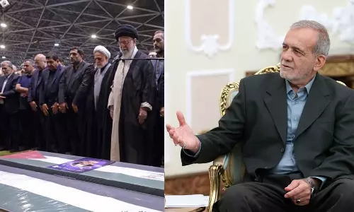 ഹനിയ്യയുടെ കൊലപാതകം ഇസ്രായേലിന്റെ ഏറ്റവും വലിയ തെറ്റ്, മറുപടി കൊടുക്കാതെ പോകില്ല: ഇറാൻ പ്രസിഡന്റ്‌