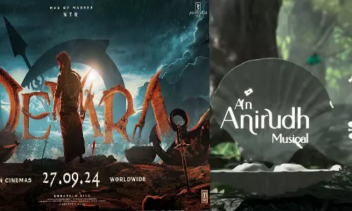 കണ്ണിണതൻ കാമനോട്ടം; ദേവരയിലെ പുതിയ ഗാനം പുറത്ത്