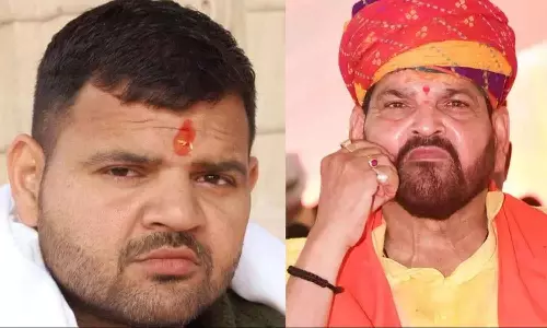 Brij Bhushan Singhs son reacts to Vinesh Phogats disqualification