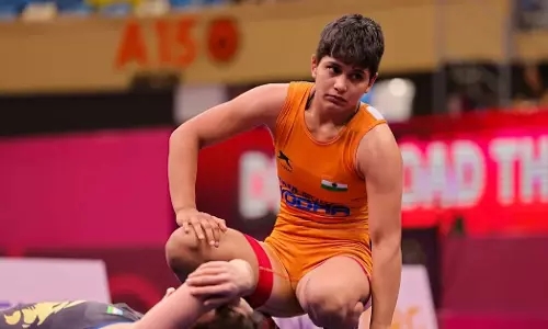 അച്ചടക്ക ലംഘനം; ഇന്ത്യന് ഗുസ്തി താരം അന്തിം പംഗലിന് ഫ്രാന്സ് വിട്ട് പോവാന് നിര്ദേശം അച്ചടക്ക ലംഘനം; ഇന്ത്യന് ഗുസ്തി താരം അന്തിം പംഗലിന് ഫ്രാന്സ് വിട്ട് പോവാന് നിര്ദേശം