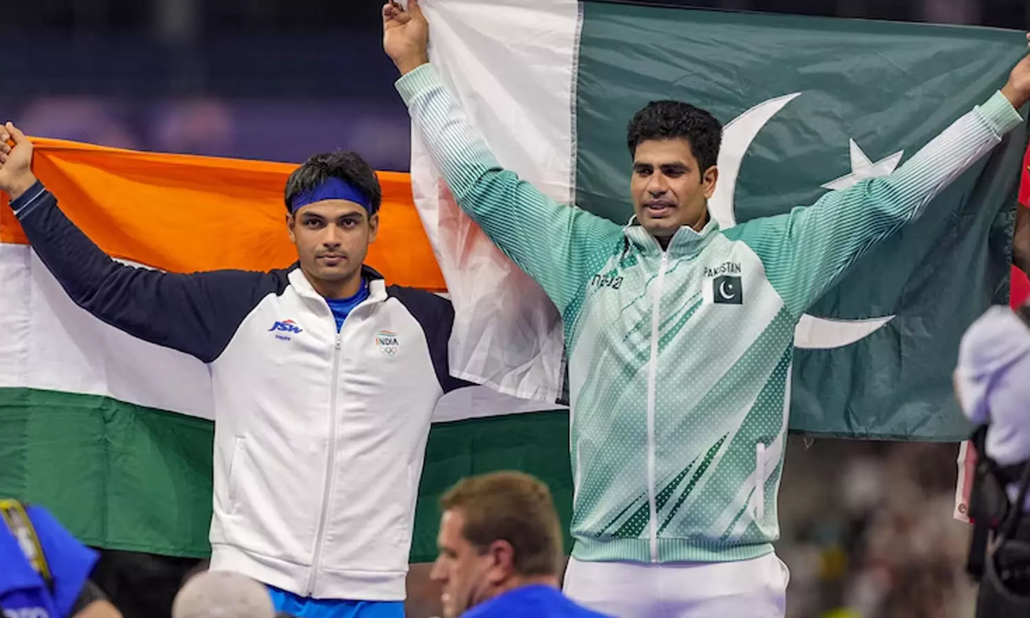 nadeem arshad and neeraj chopra