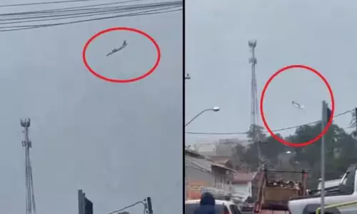 ബ്രസീലിൽ ജനവാസ മേഖലയിൽ വിമാനം തകർന്നുവീണു; 62 മരണം ബ്രസീലിൽ ജനവാസ മേഖലയിൽ വിമാനം തകർന്നുവീണു; 62 മരണം