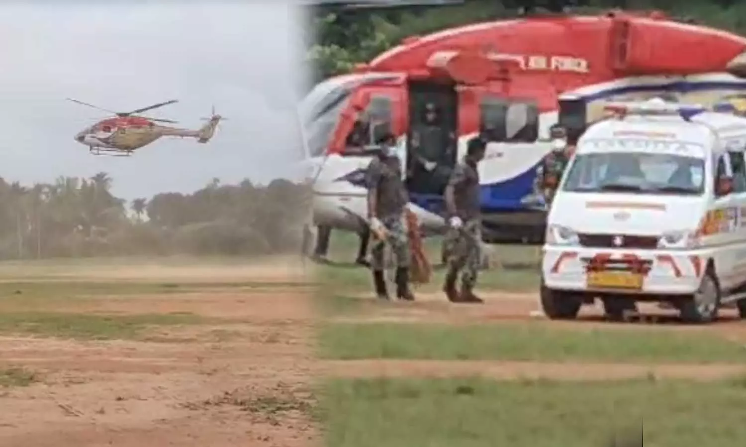 The dead bodies found in Soochippara yesterday airlifted to Sulthan Bathery,  Mundakkai landslide, Wayanad landslide